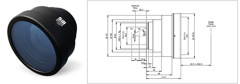 用于金屬增材制造的全新f-theta掃描鏡頭